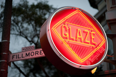 Photographs of Glaze at 1946 Fillmore by Daniel Bahmani