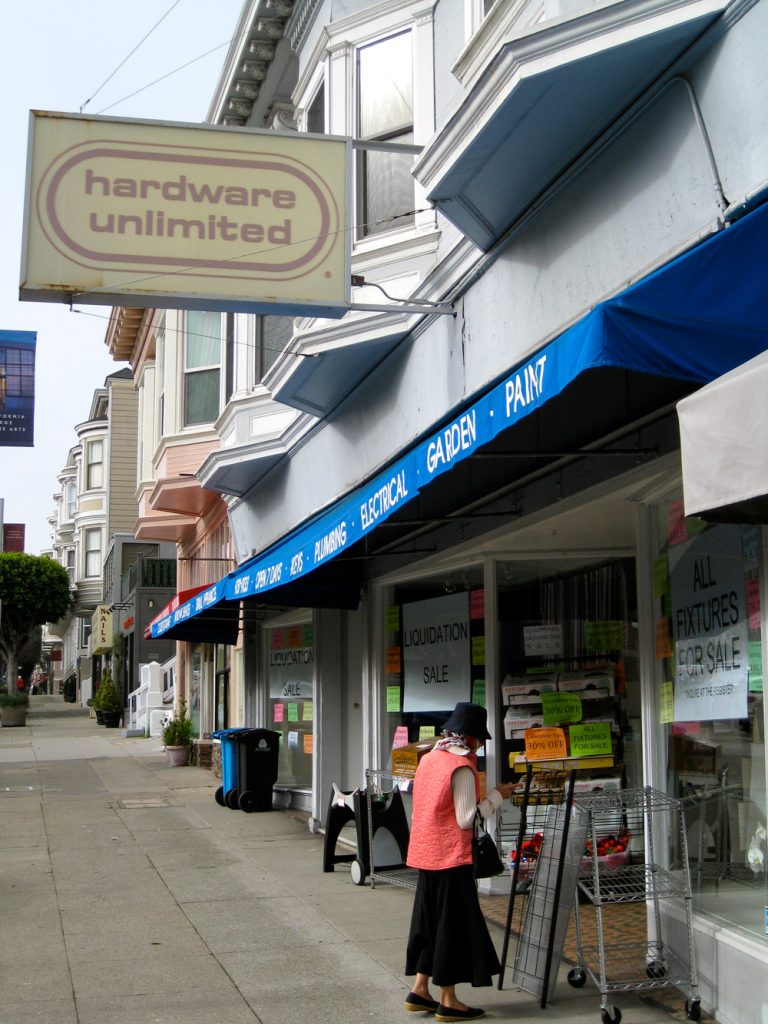 Hardware Unlimited has been at 3326 Sacramento Street for almost a century.