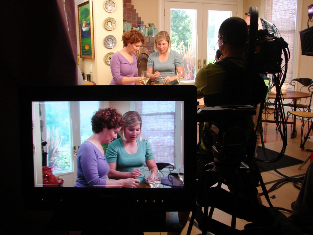 Joanne Weir's cooking shows on PBS are filmed in her home kitchen on Pine Street.