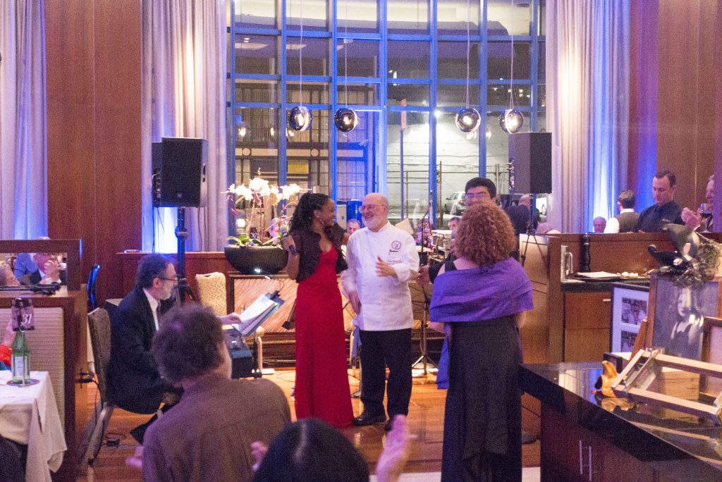 Vivande owner-chef Carlo Middione was celebrated and seranaded at a dinner in his honor.
