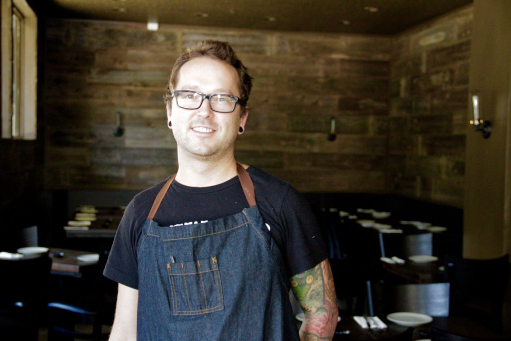 Photograph of Academy chef Nick Pallone by Marc Gamboa