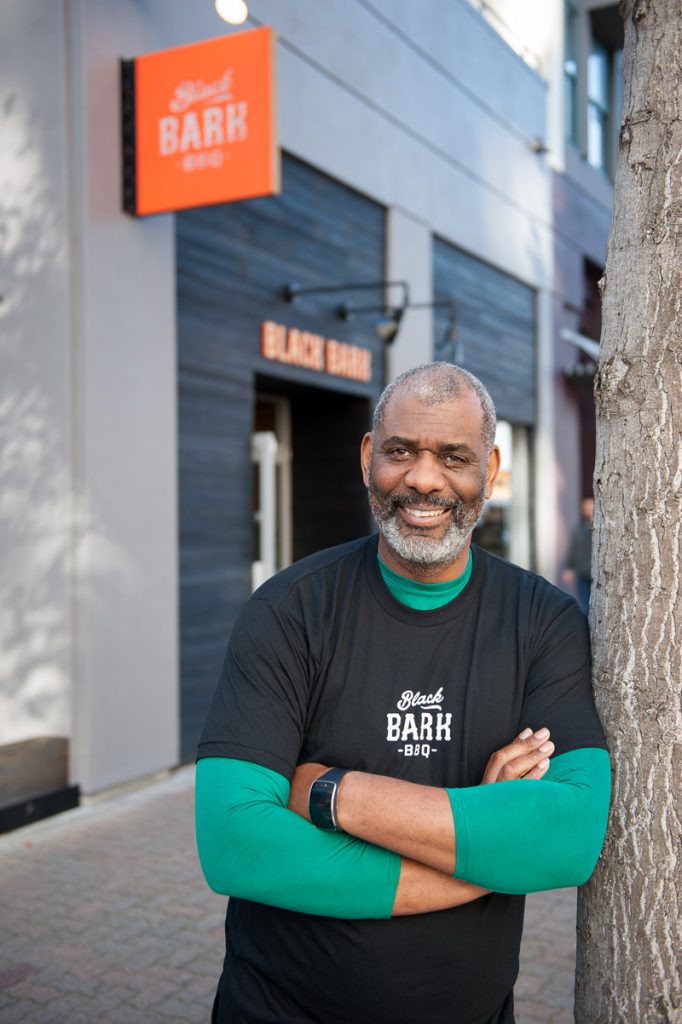 Photograph of Black Bark chef David Lawrence by Daniel Bahmani