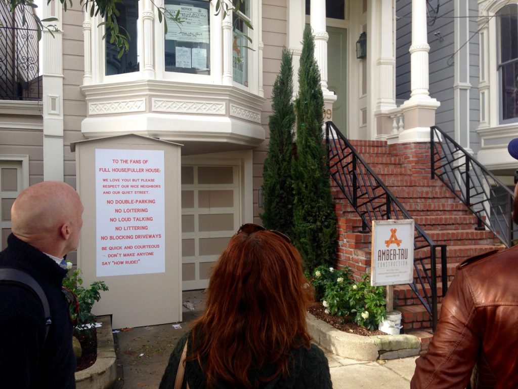 Fans of the Full House TV show flock to 1709 Broderick Street.