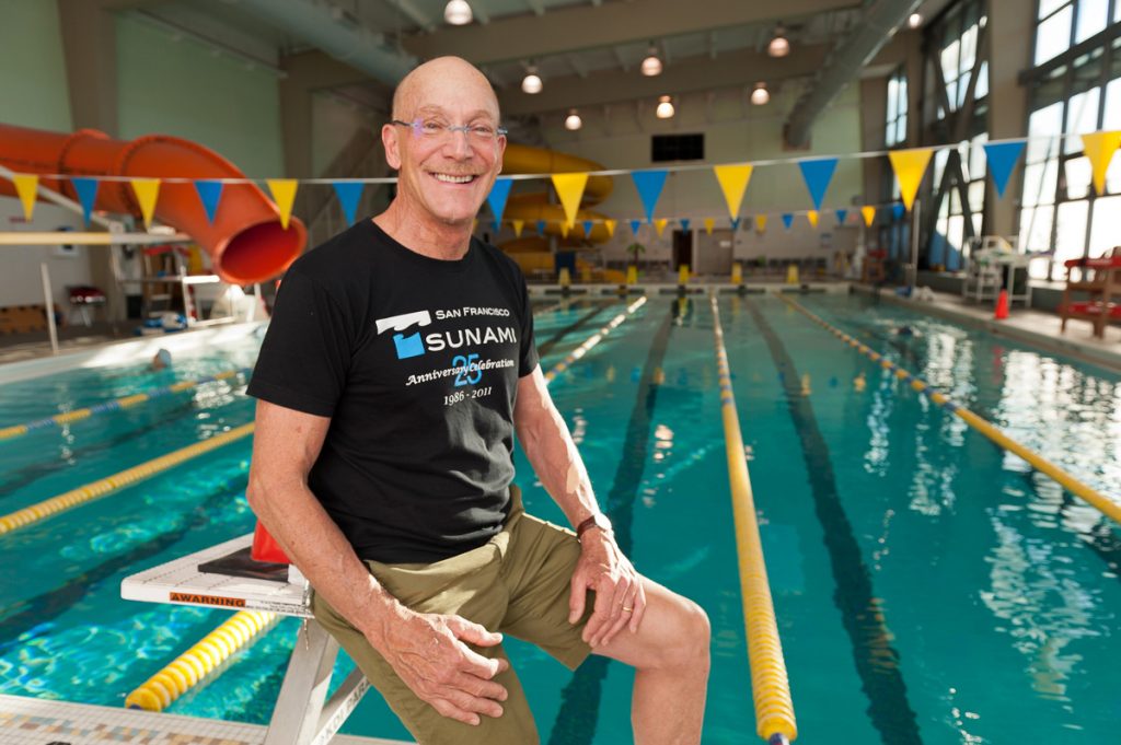 Neil Hart has been swimming at the pool at the Hamilton Rec Center for decades.