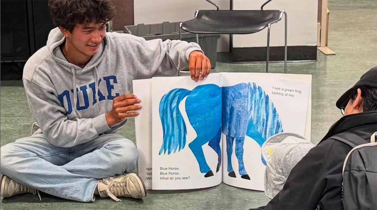 Local teens create a Read Aloud program